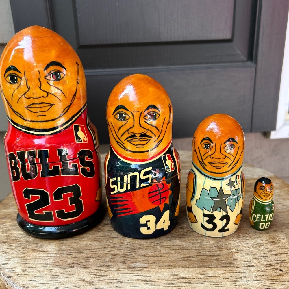 NBA Vintage Nesting Dolls